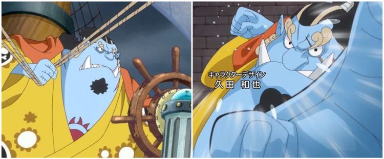 Detail Gambar Jinbei Anggota Baru Luffy Nomer 8