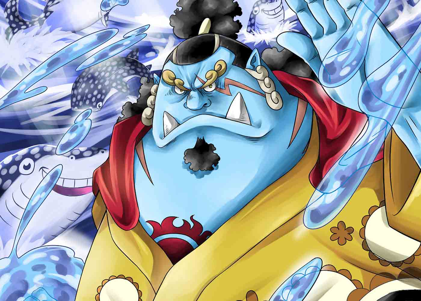 Detail Gambar Jinbei Anggota Baru Luffy Nomer 9