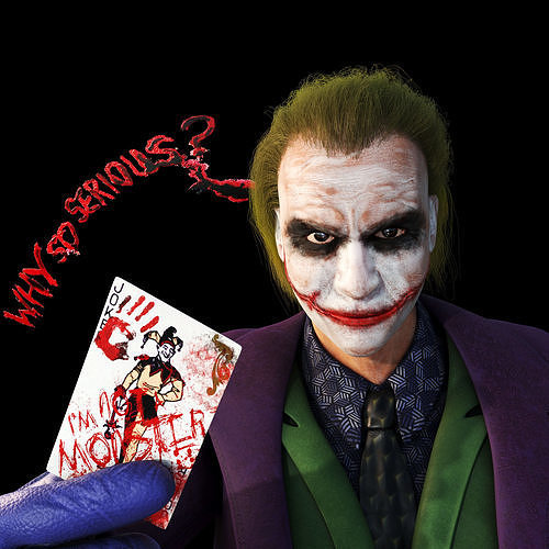 Detail Gambar Joker 3d Nomer 15