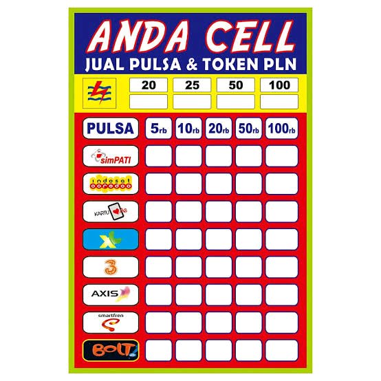 Detail Gambar Jual Pulsa All Operator Nomer 18