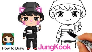 Detail Gambar Jungkook Bts Versi Kartun Nomer 39