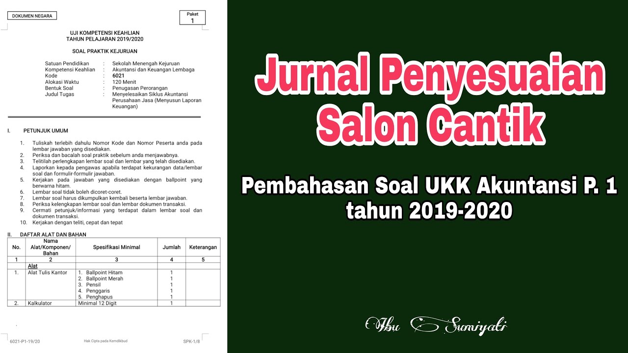 Detail Gambar Jurnal Penyesuaian Nomer 39