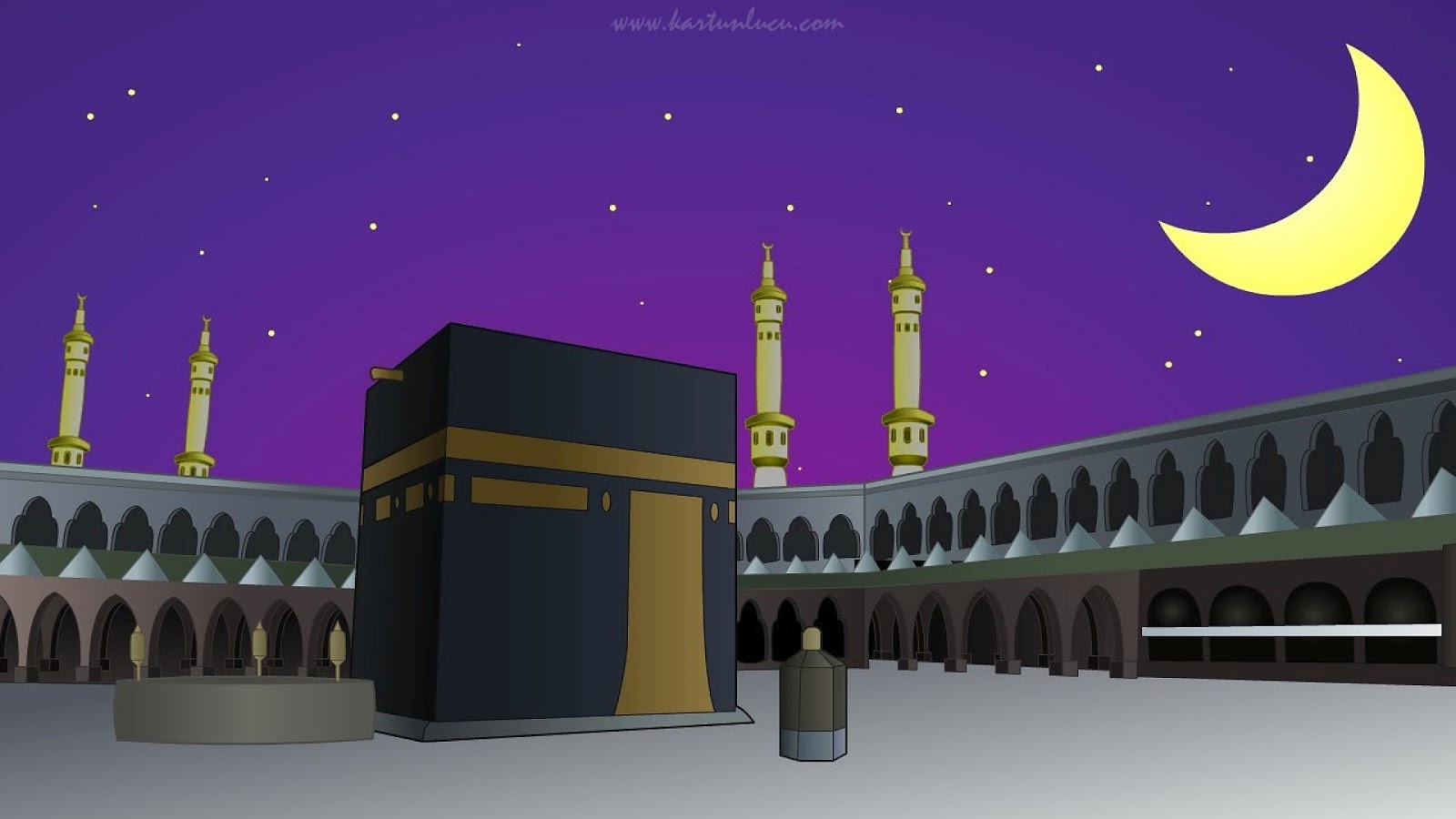 Detail Gambar Kabah Karikatur Nomer 8