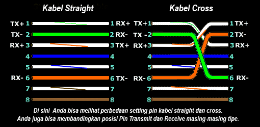 Detail Gambar Kabel Cross Dan Straight Nomer 46