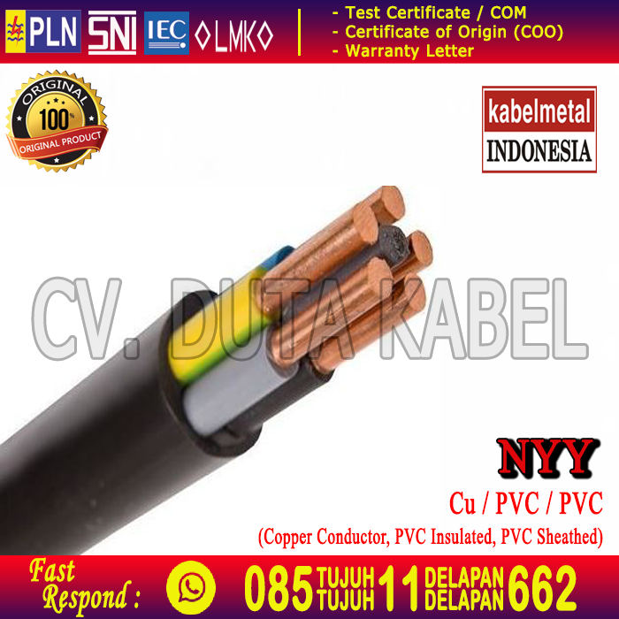 Detail Gambar Kabel Nyy Nomer 18