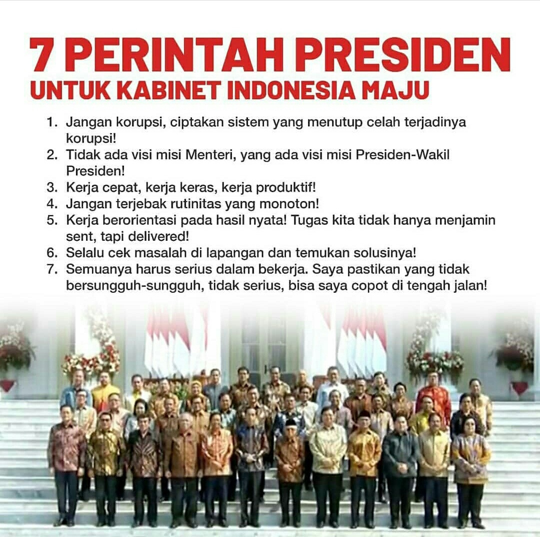 Detail Gambar Kabinet Indonesia Kerja Nomer 52