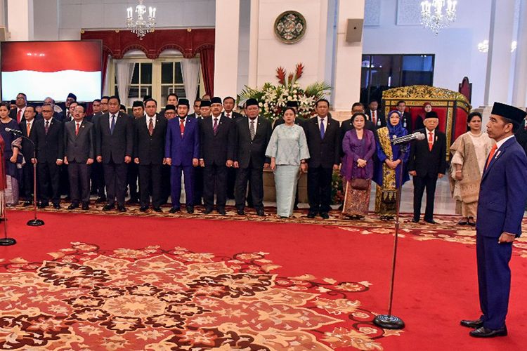 Gambar Kabinet Kerja Jokowi Reshuffle Ii - KibrisPDR