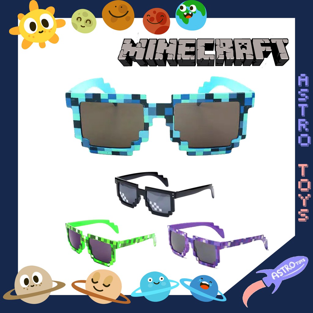 Detail Gambar Kacamata Hitam Minecraft Nomer 30