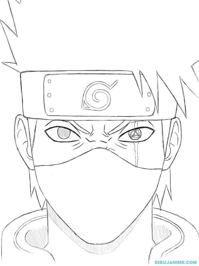 Gambar Kakashi Pakai Pensil - KibrisPDR