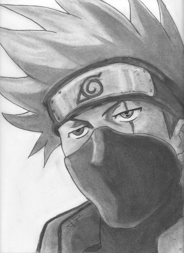 Detail Gambar Kakashi Pakai Pensil Nomer 12