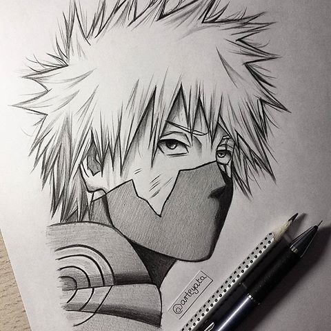 Detail Gambar Kakashi Pakai Pensil Nomer 19