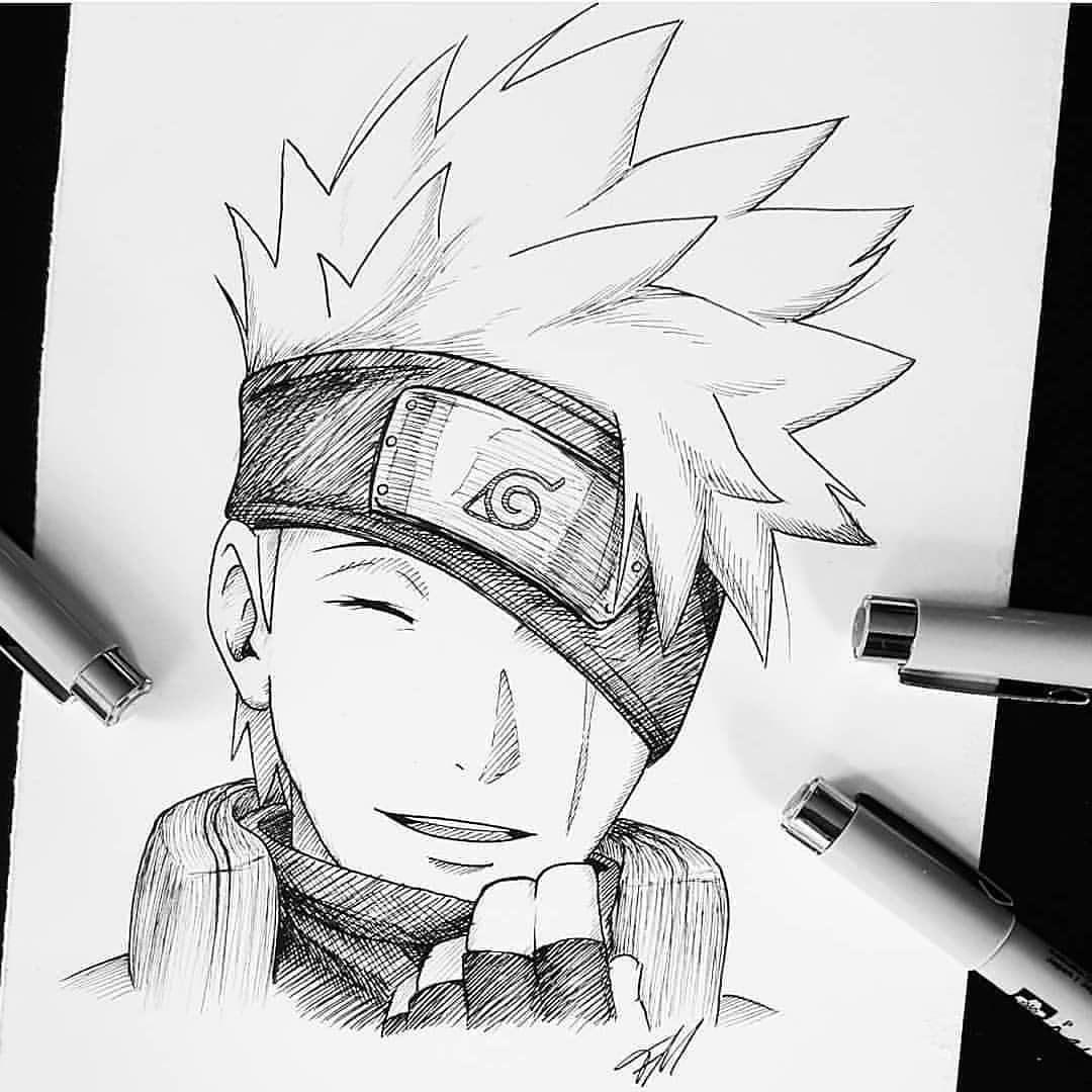 Detail Gambar Kakashi Pakai Pensil Nomer 27