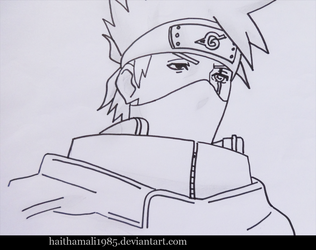 Detail Gambar Kakashi Pakai Pensil Nomer 38