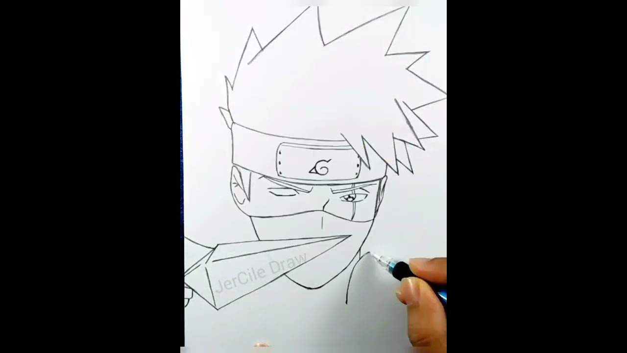 Detail Gambar Kakashi Pakai Pensil Nomer 42