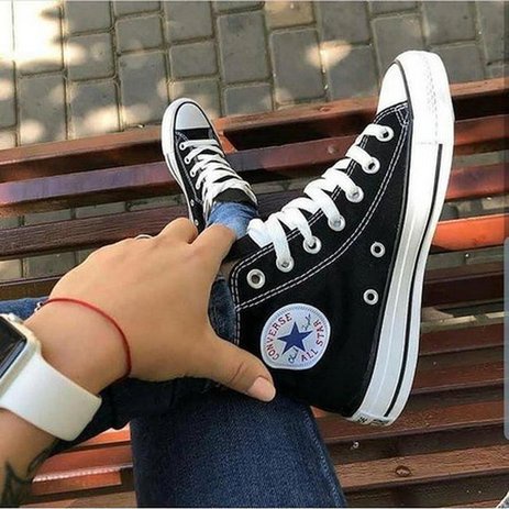 Detail Gambar Kaki Pakai Sepatu Converse Nomer 55