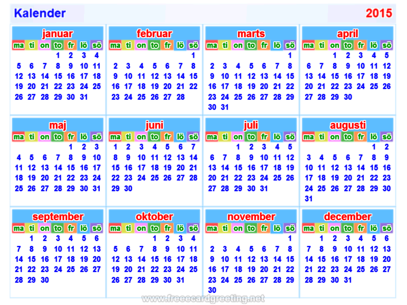 Detail Gambar Kalender 2015 Nomer 17