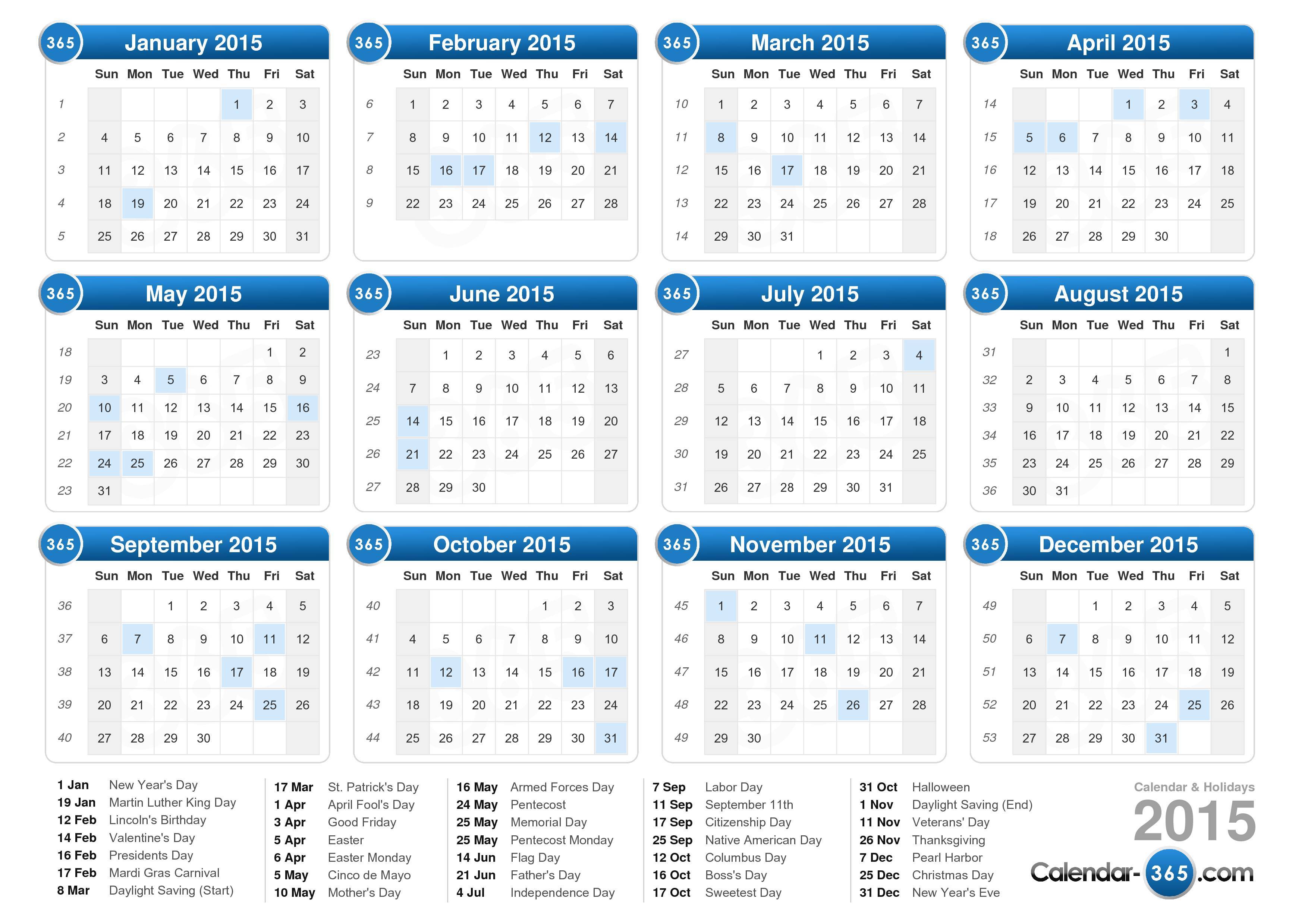 Detail Gambar Kalender 2015 Nomer 6
