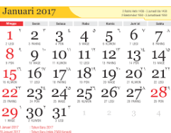 Detail Gambar Kalender 2017 Gambar Kalender 2017 Nomer 22