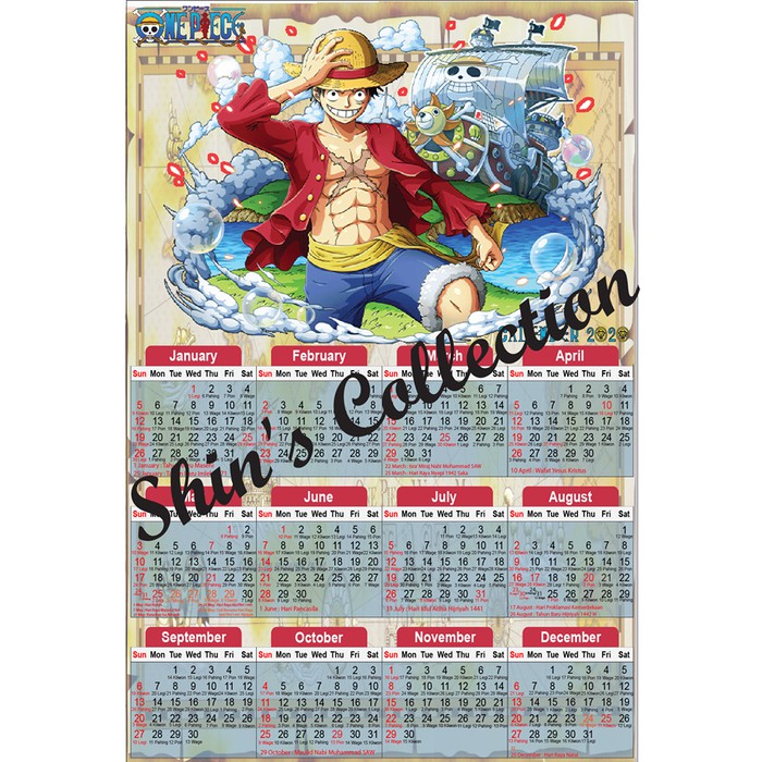 Detail Gambar Kalender 2018 Anime Nomer 40