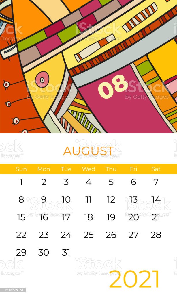 Detail Gambar Kalender Agustus 2021 Nomer 50