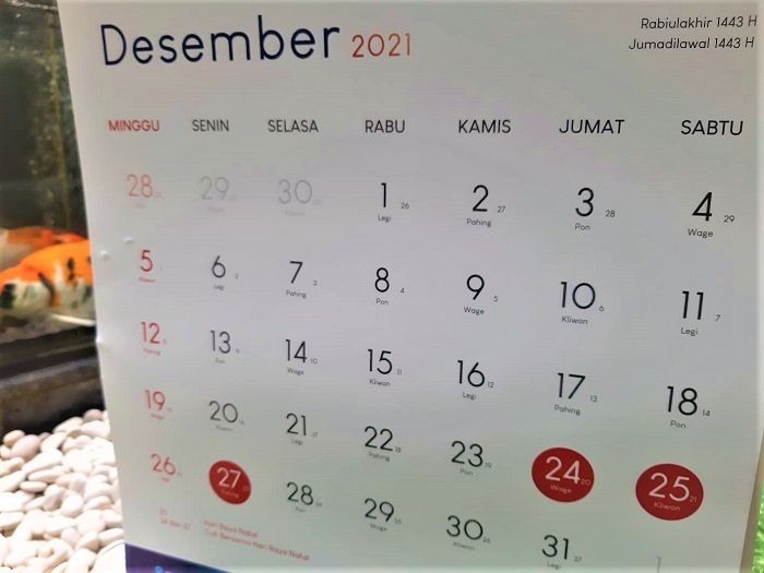 Detail Gambar Kalender Bulan Desember 2018 Nomer 47