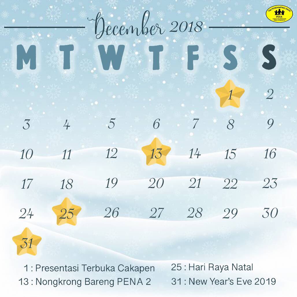 Detail Gambar Kalender Bulan Desember 2018 Nomer 55