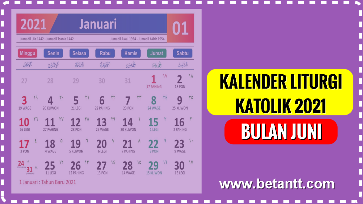 Detail Gambar Kalender Bulan Juni 2021 Nomer 17