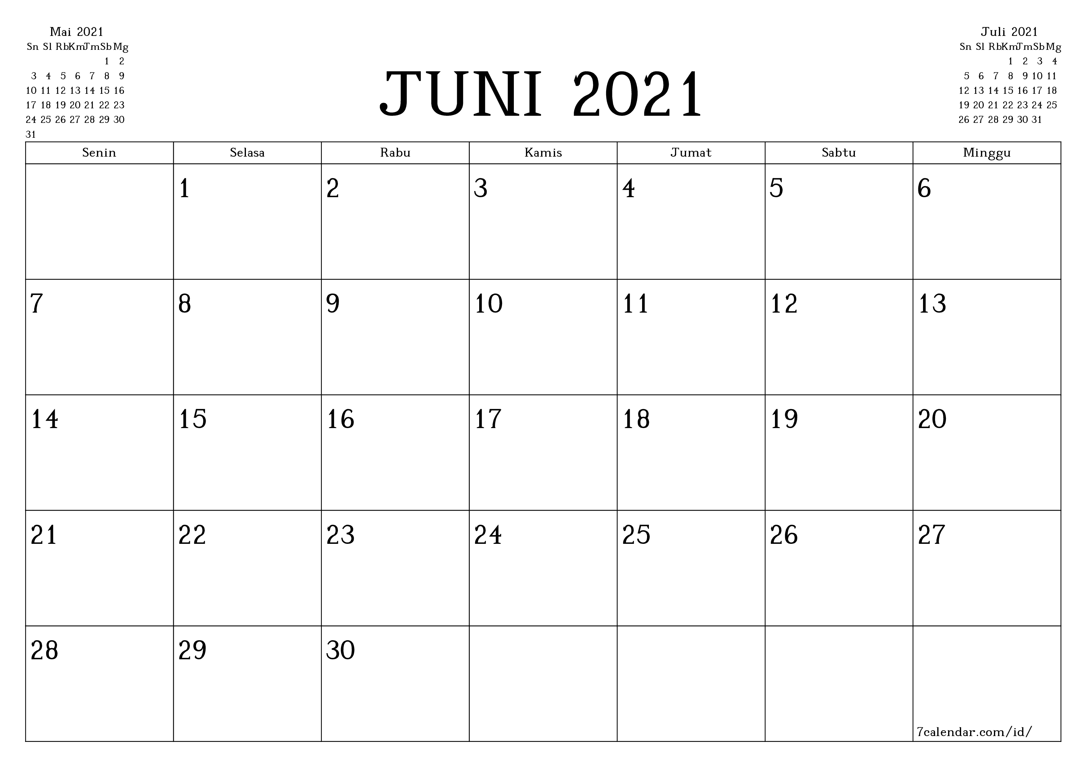Detail Gambar Kalender Bulan Juni 2021 Nomer 6