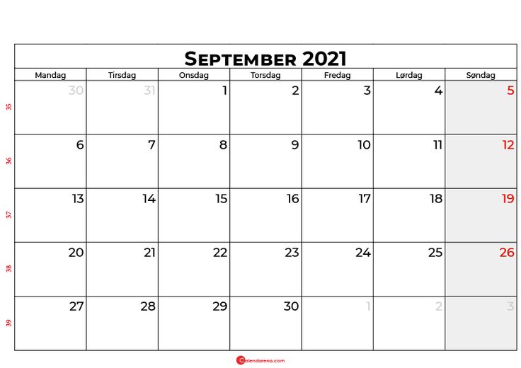 Detail Gambar Kalender Bulan September 2021 Nomer 18