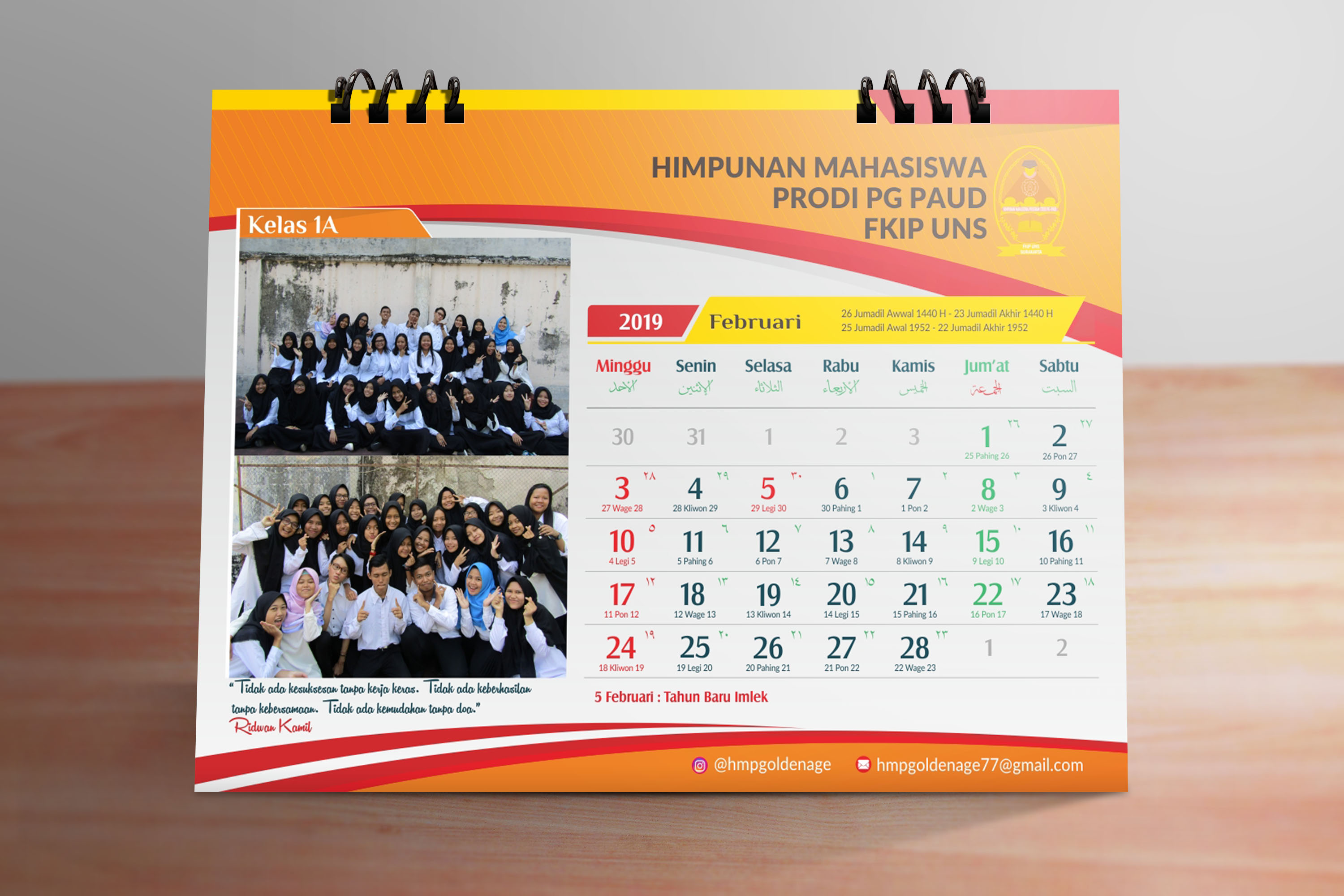 Detail Gambar Kalender Duduk Nomer 21