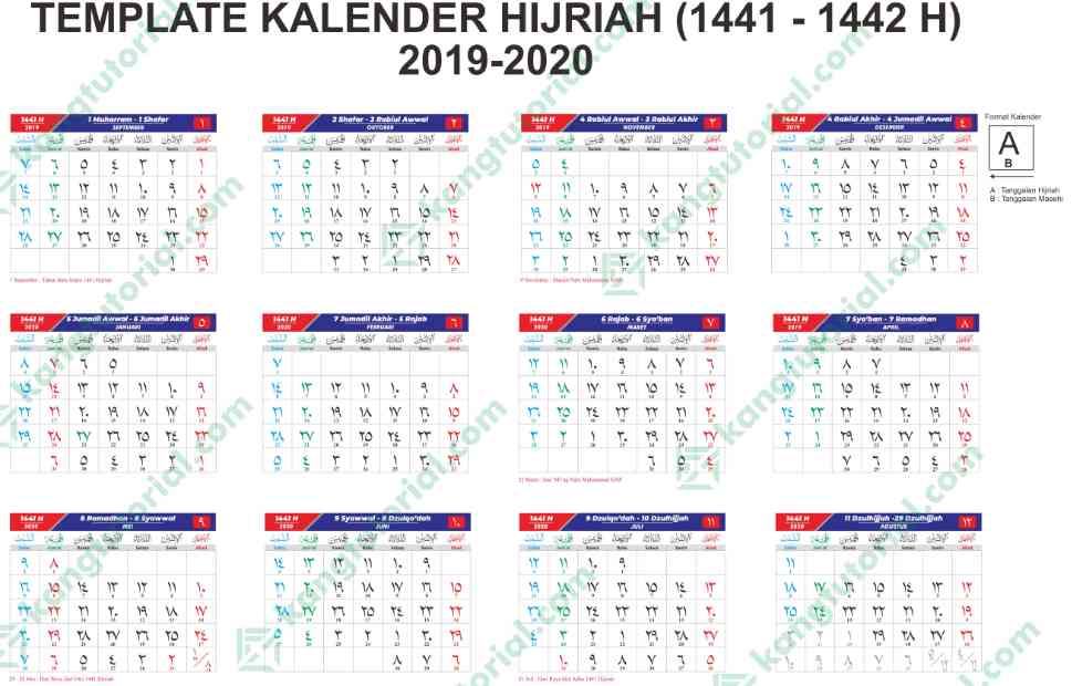 Detail Gambar Kalender Hijriyah Nomer 16