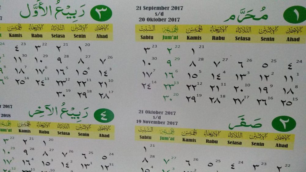 Detail Gambar Kalender Hijriyah Nomer 21