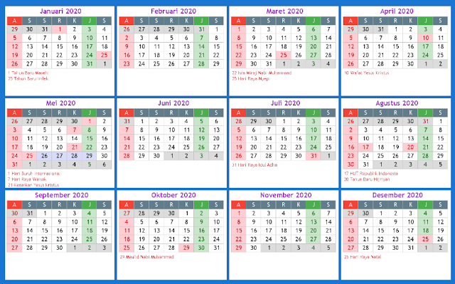 Detail Gambar Kalender Jawa 2020 Nomer 18