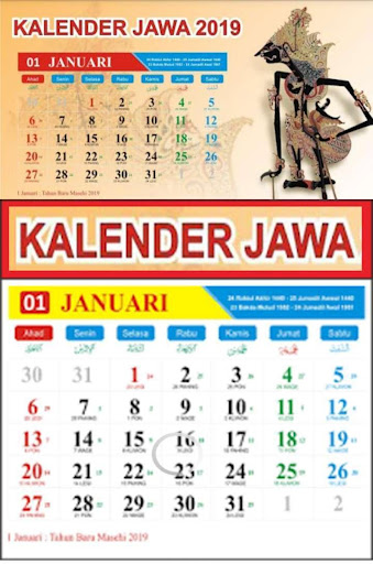 Detail Gambar Kalender Jawa 2020 Nomer 37