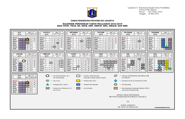 Detail Gambar Kalender Pendidikan Tahun 2018 Nomer 26