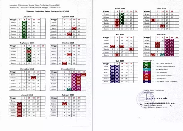 Detail Gambar Kalender Pendidikan Tahun 2018 Nomer 30