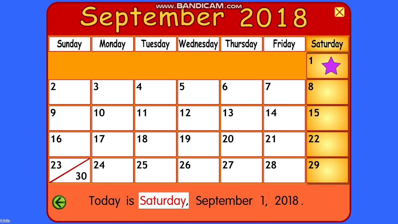 Detail Gambar Kalender September 2018 Nomer 34