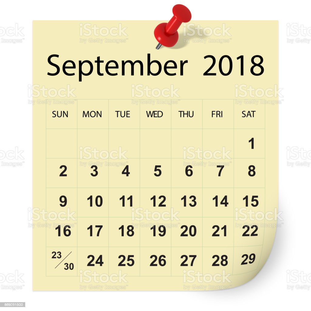 Detail Gambar Kalender September 2018 Nomer 39