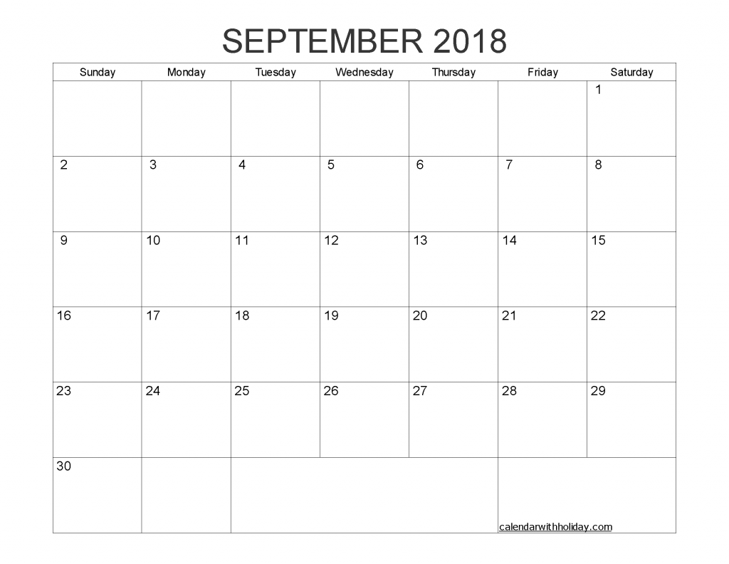 Detail Gambar Kalender September 2018 Nomer 50