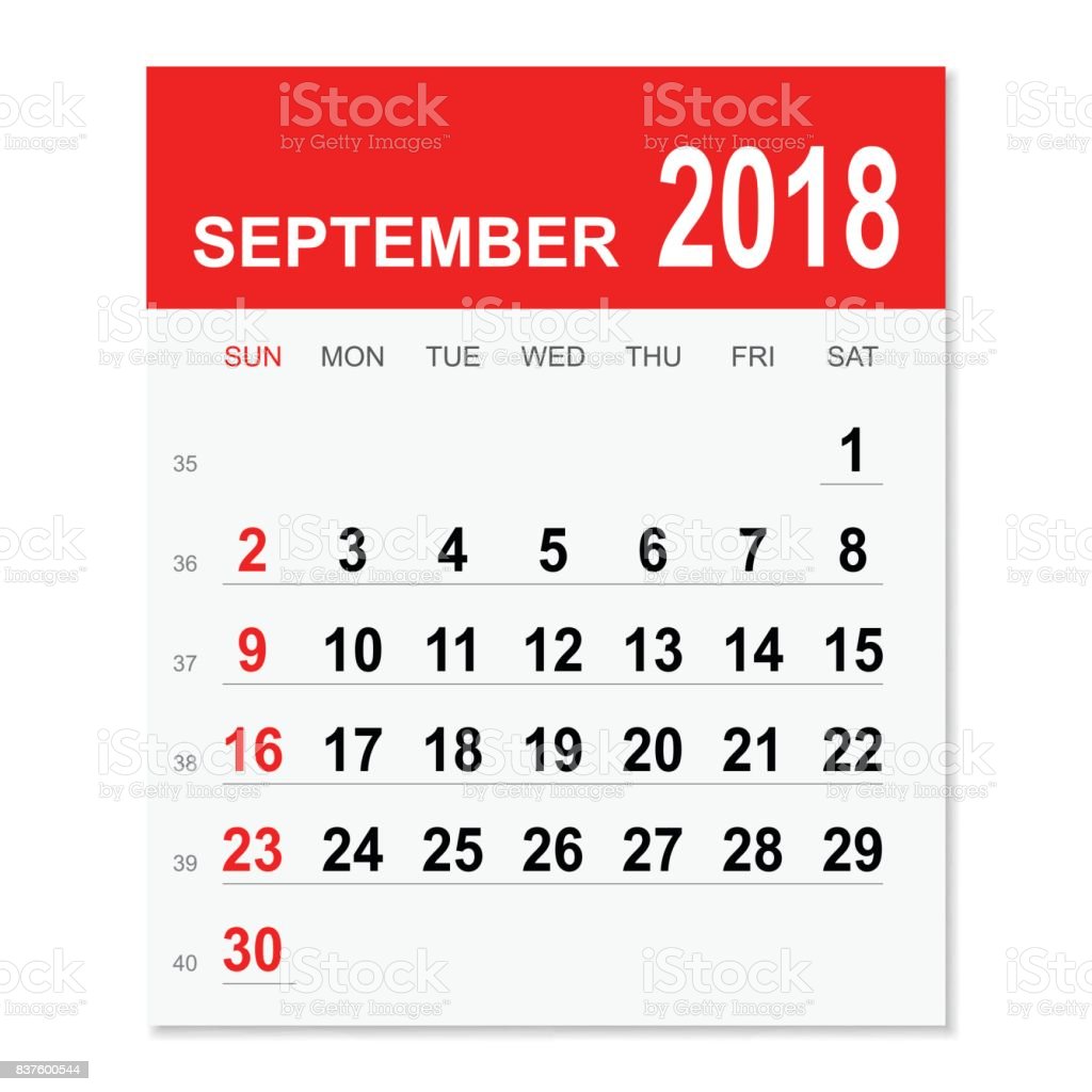 Detail Gambar Kalender September 2018 Nomer 51