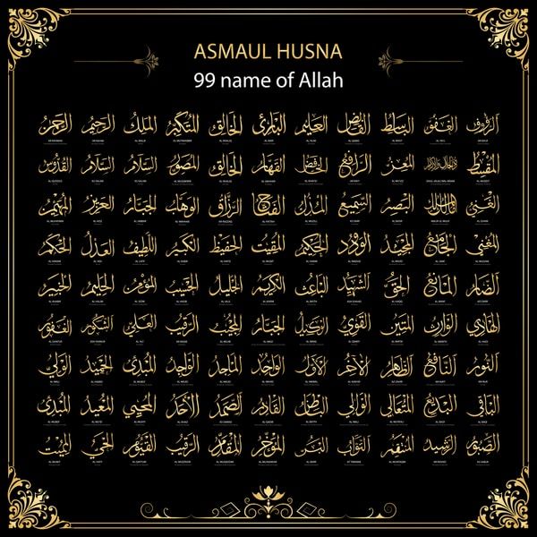 Detail Gambar Kaligrafi Nama Allah Nomer 43
