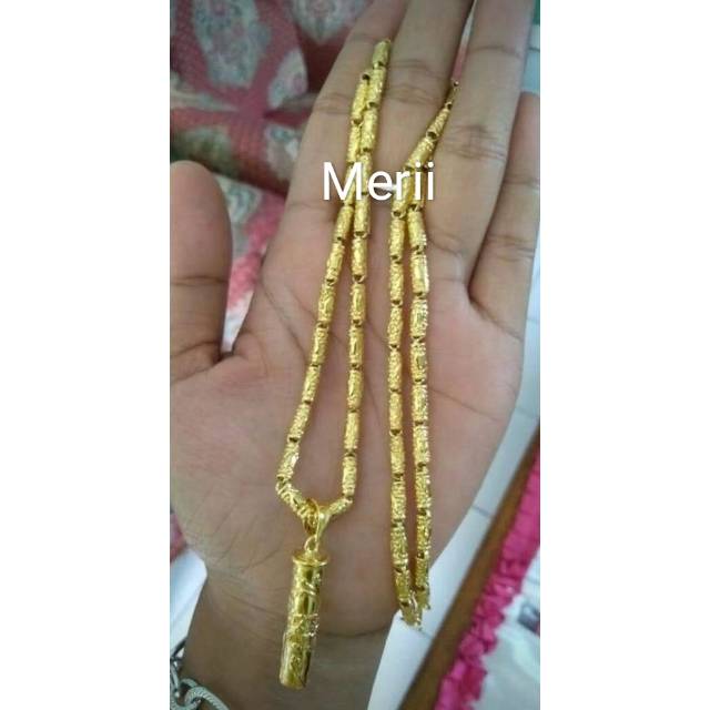 Detail Gambar Kalung Emas 1 Suku Nomer 24