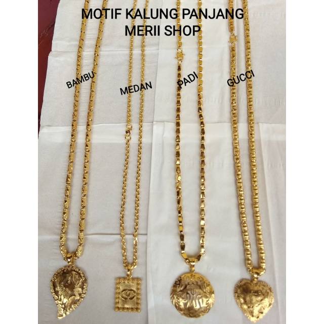 Detail Gambar Kalung Emas 1 Suku Nomer 6