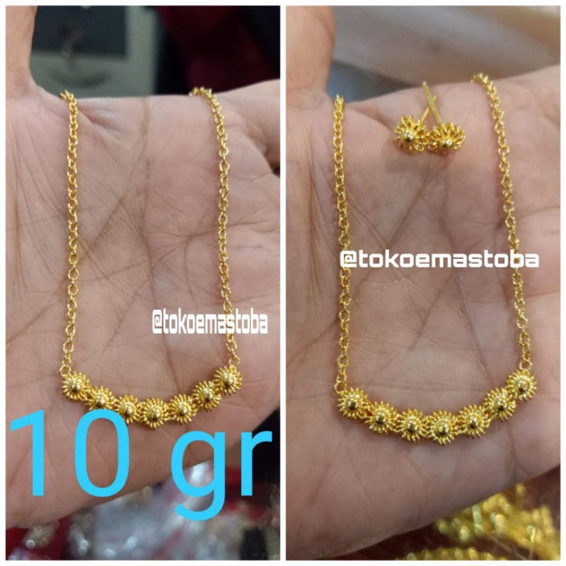 Detail Gambar Kalung Emas 10 Gram 24 Karat Nomer 20