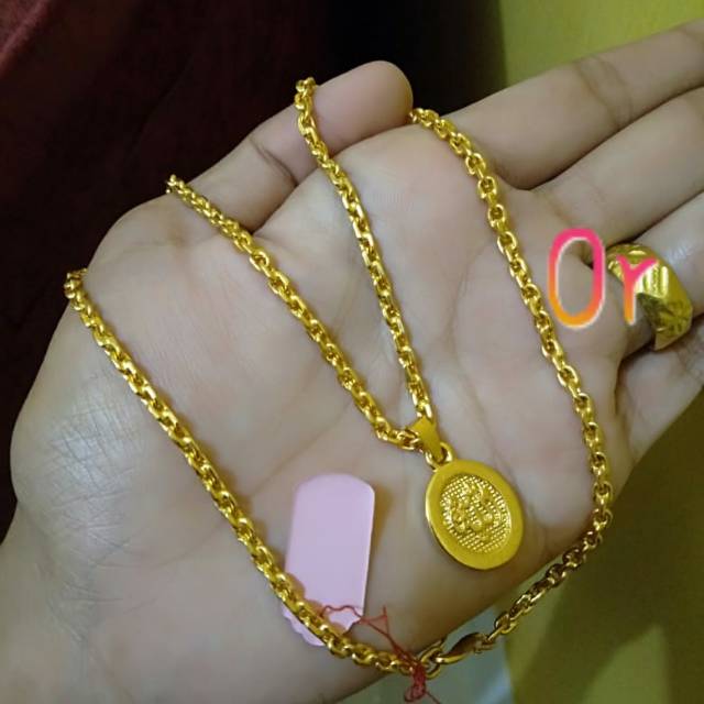 Detail Gambar Kalung Emas 10 Gram 24 Karat Nomer 21