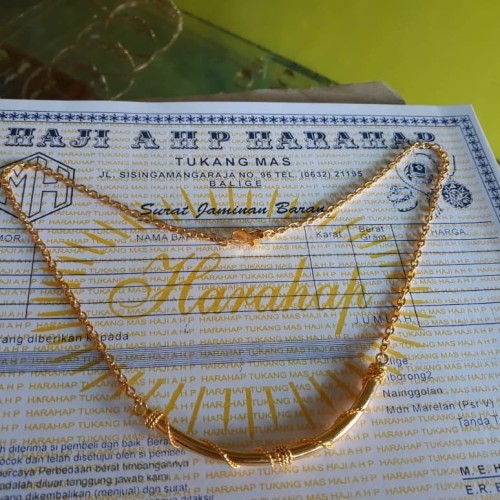 Detail Gambar Kalung Emas 10 Gram 24 Karat Nomer 23