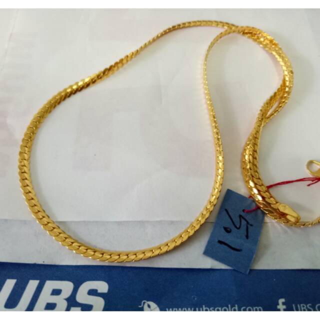 Detail Gambar Kalung Emas 10 Gram 24 Karat Nomer 29