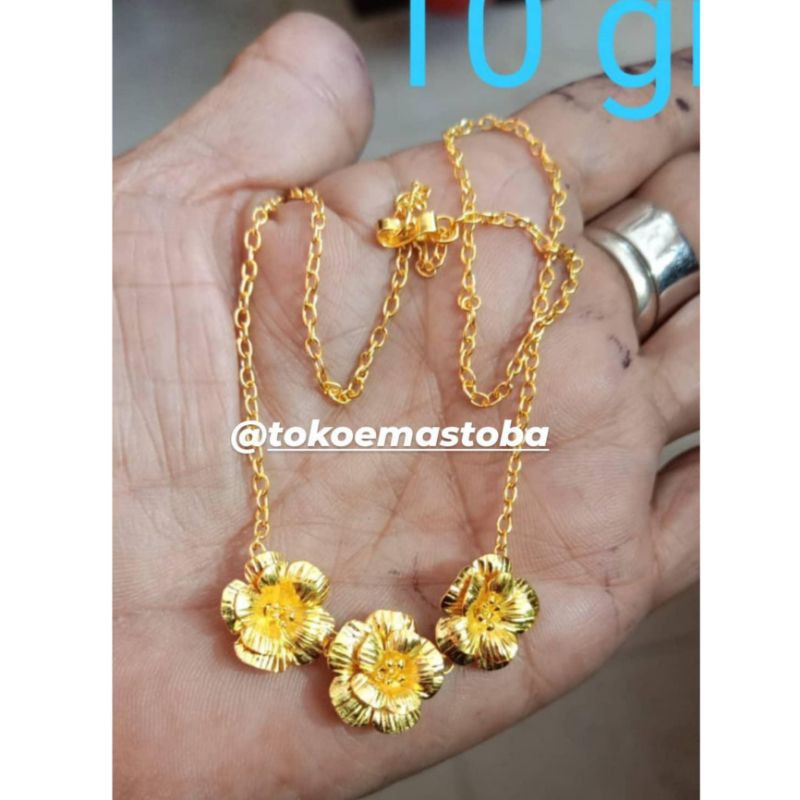 Detail Gambar Kalung Emas 10 Gram 24 Karat Nomer 50