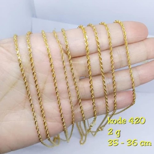 Detail Gambar Kalung Emas Anak Nomer 36