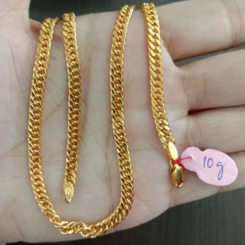 Gambar Kalung Emas Model Rantai - KibrisPDR